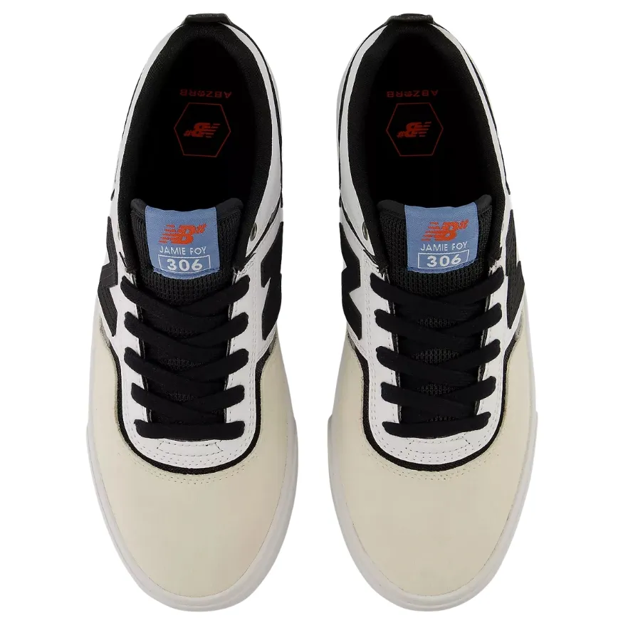 New Balance Jamie Foy NM306AWC White Black Mens Skate Shoes