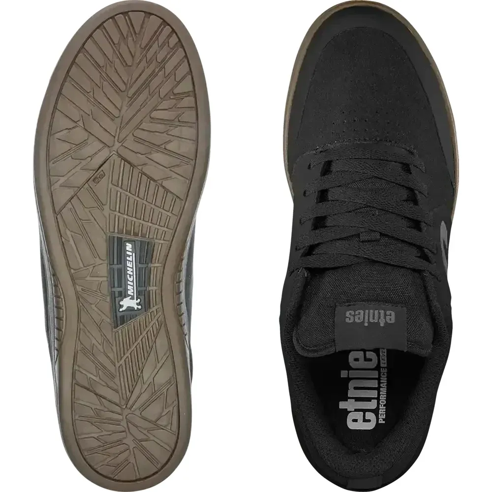 Etnies Marana Black Charcoal Gum Mens Skate Shoes