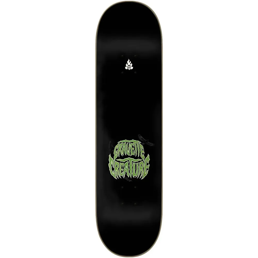 Creature Gravette Hippie Skull 4 Pro 8.3 Skateboard Deck