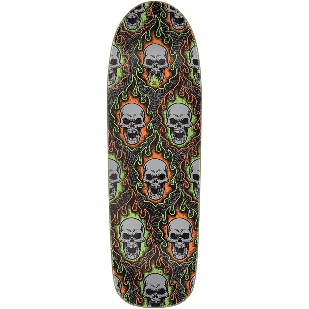 Creature Bonehead Webbed Team 9.0 Skateboard Deck