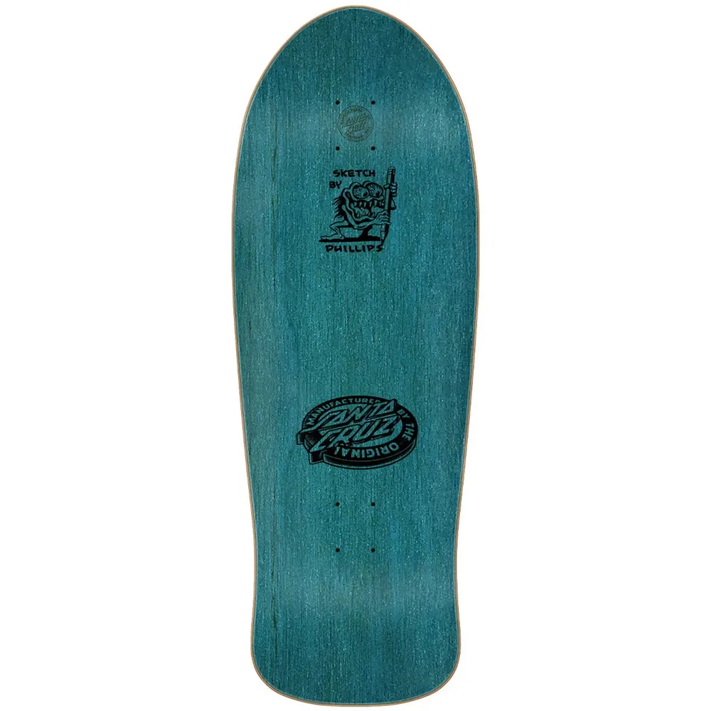 Santa Cruz Natas Sketch Panther Reissue 10.54 Skateboard Deck