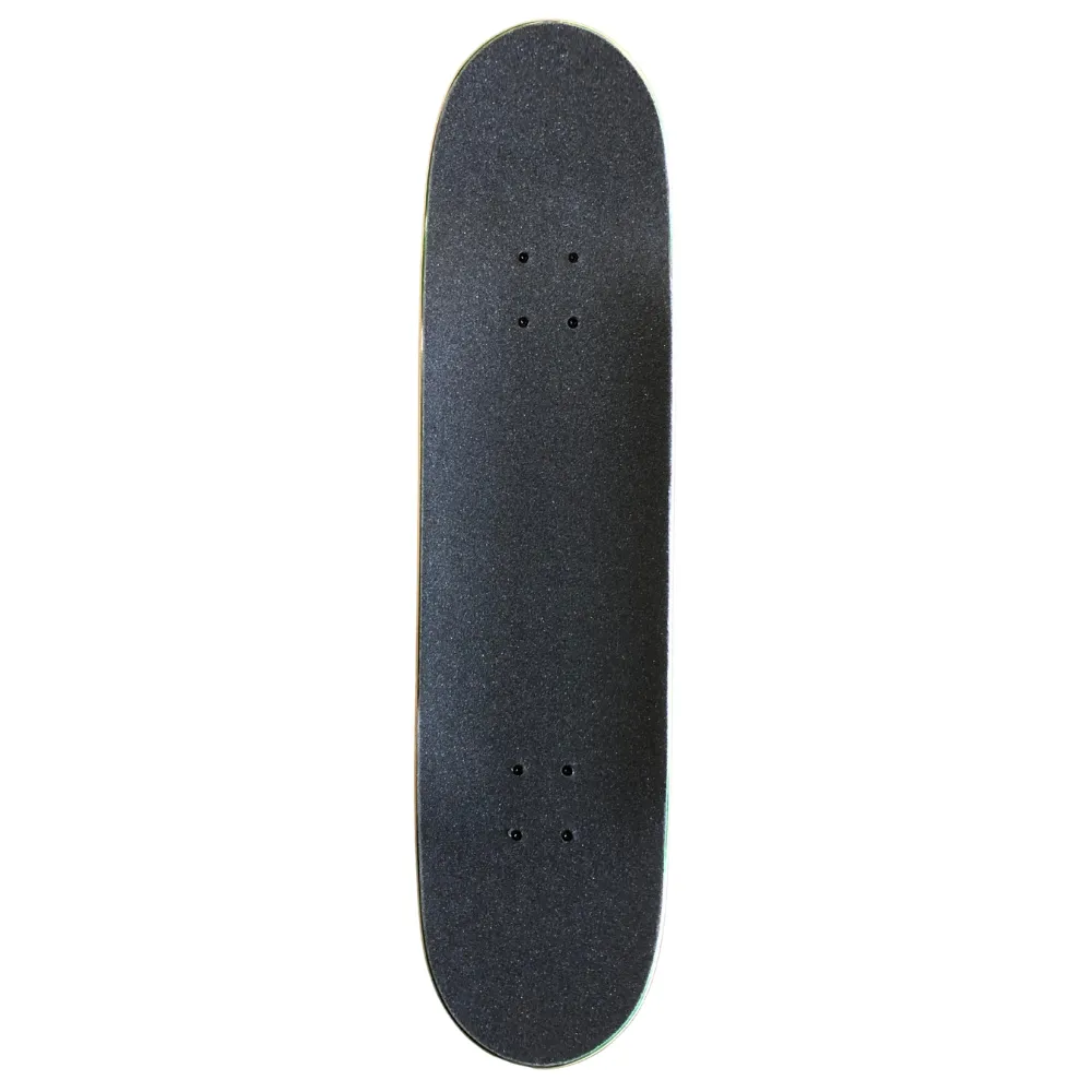 Kick Push Bin Chicken Green Camo 8.25 Complete Skateboard