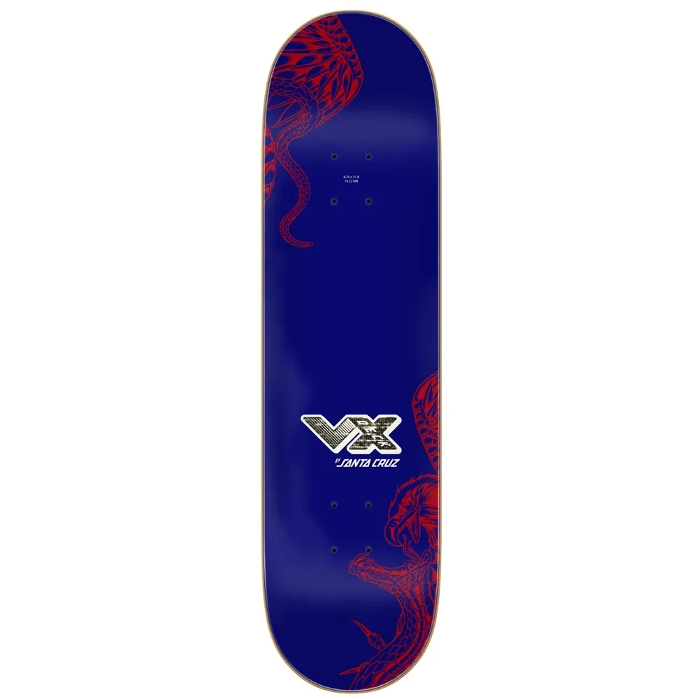 Santa Cruz McCoy Battle White VX 8.25 Skateboard Deck