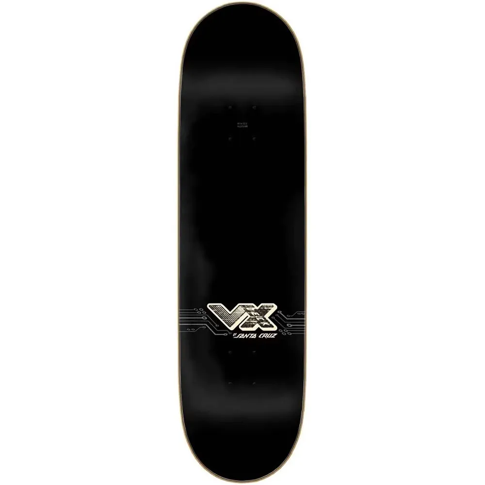 Santa Cruz Wooten Cyber Black VX 8.5 Skateboard Deck