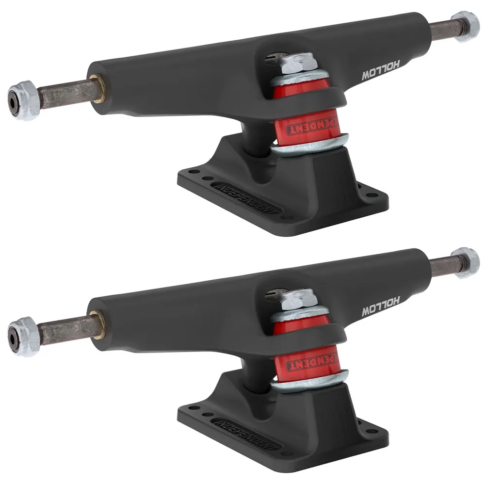 Independent Stage 4 Hollow Full Bar Black Set Of 2 Skateboard Trucks