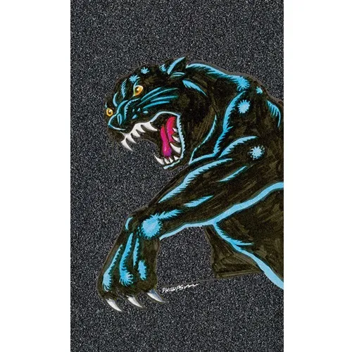 Mob X Santa Cruz Natas Sketch Panther 11 x 33 Skateboard Grip Tape Sheet