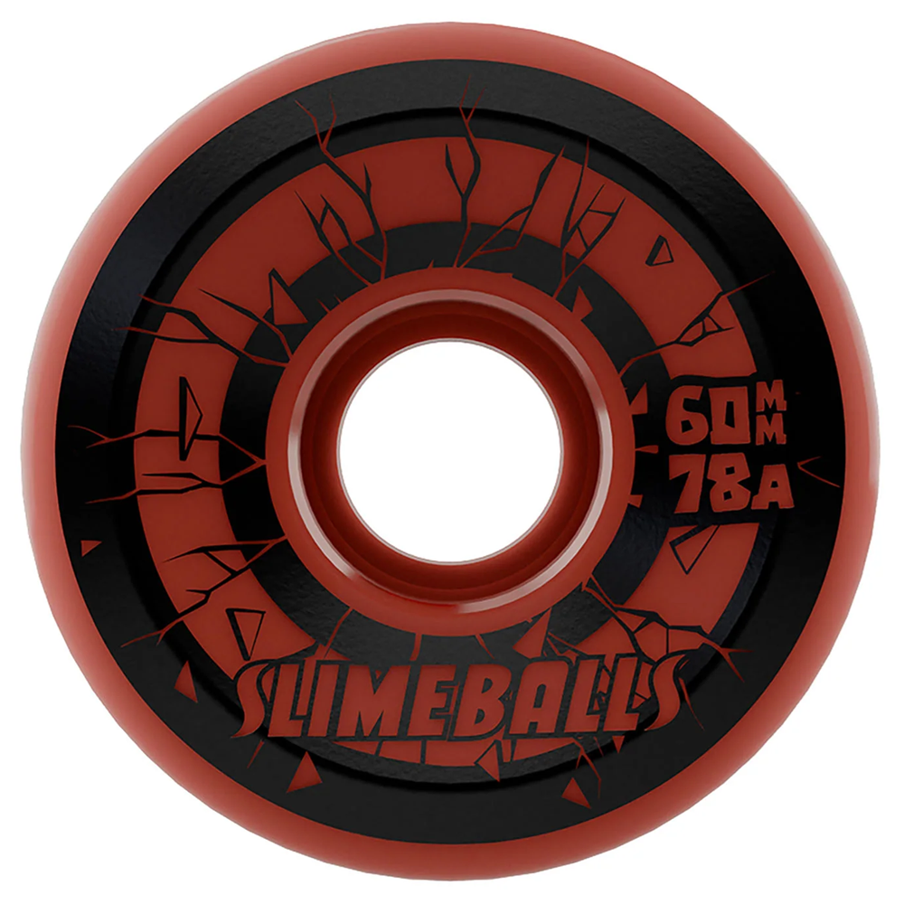 Slime Balls Rob Roskopp Five Reissue OG Slime Pink 78A 60mm Skateboard Wheels
