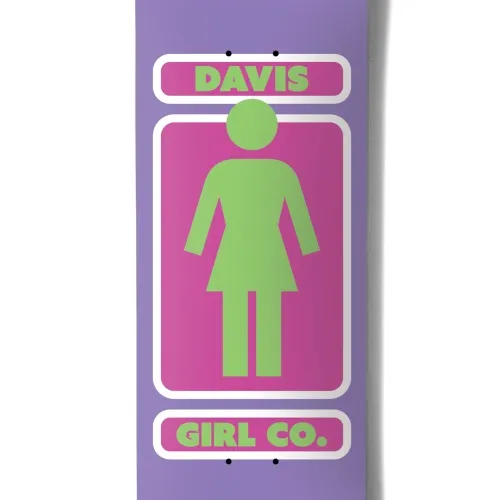 Girl 93 Til Glow Sticks Rowan Davis Twin 8.5 Skateboard Deck