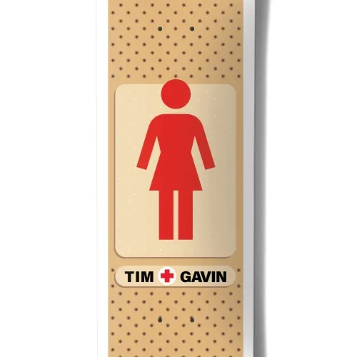 Girl Bandaid Reissue Tim Gavin 8.5 Skateboard Deck