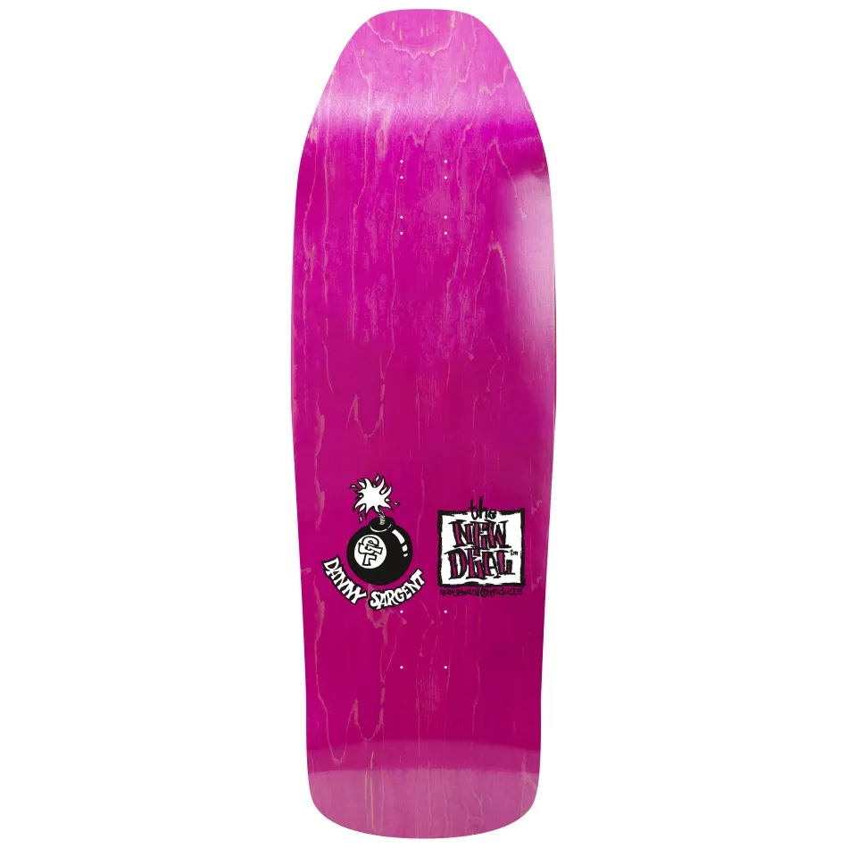 New Deal Monkey Bomb Danny Sargent 9.62 Skateboard Deck