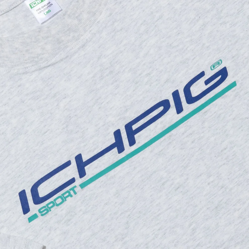 Ichpig Sportsline White Marle T-Shirt