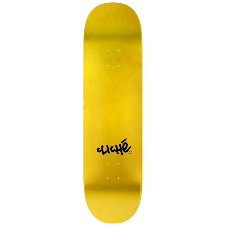 Cliche V Ply Construction 8.375 Skateboard Deck