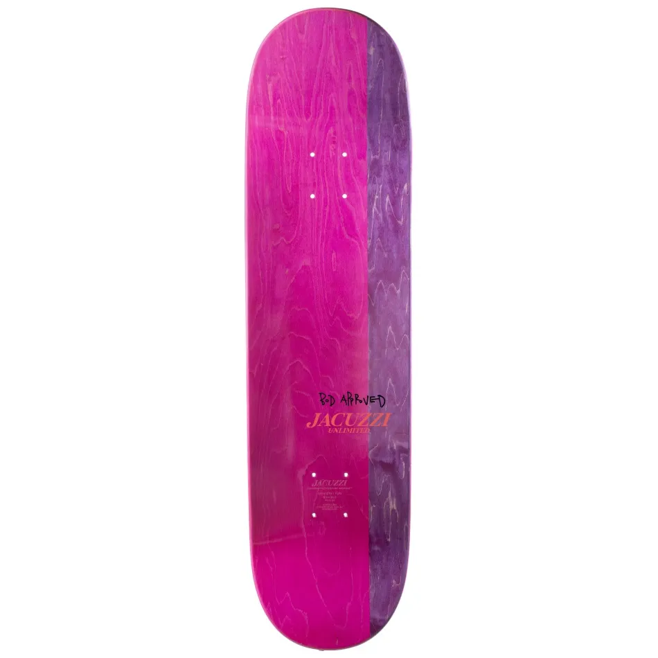 Jacuzzi Koi Logo EX7 Black 8.25 Skateboard Deck