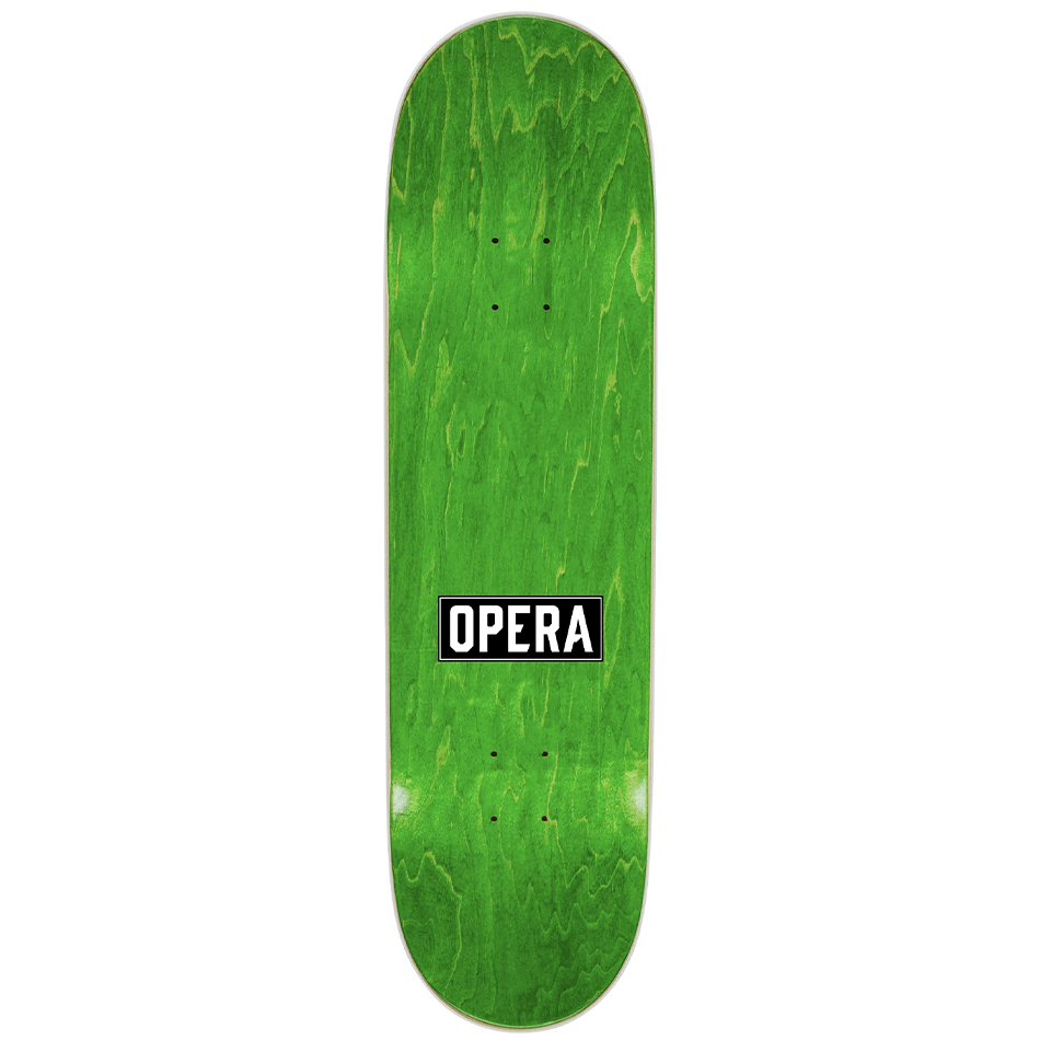 Opera Neo EX7 White 8.5 Skateboard Deck