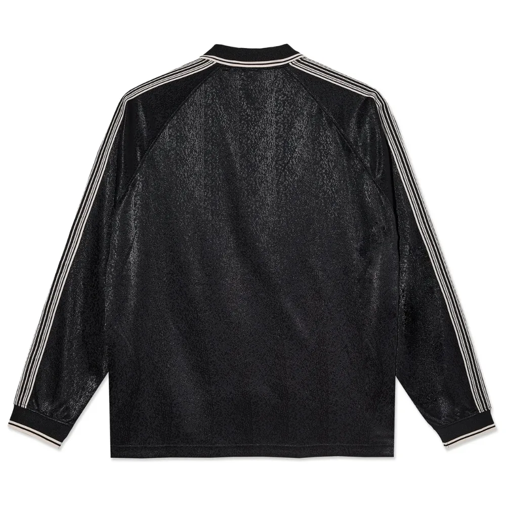 Polar Skate Co Davie Black Long Sleeve Shirt