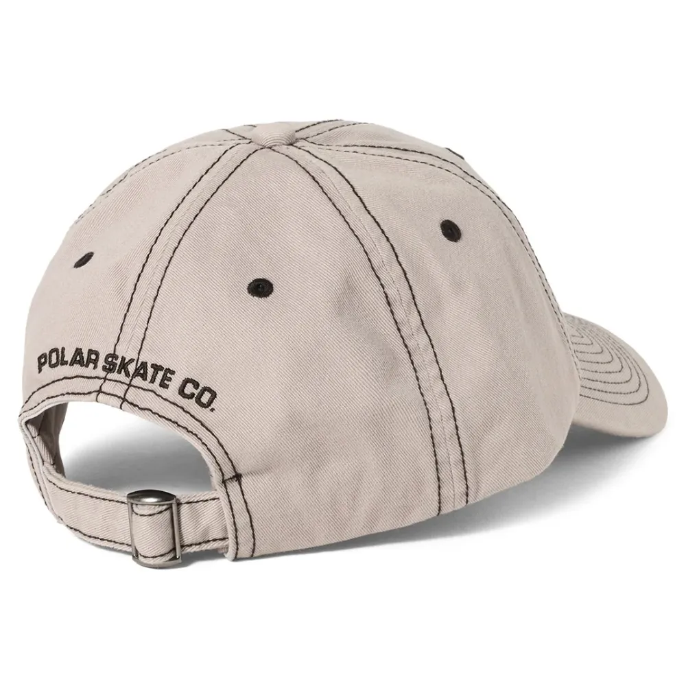 Polar Skate Co Sai Contrast Washed Grey Hat