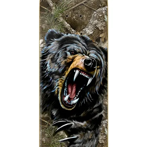 Zero X Realtree Grizzly David Reyes 8.25 Skateboard Deck
