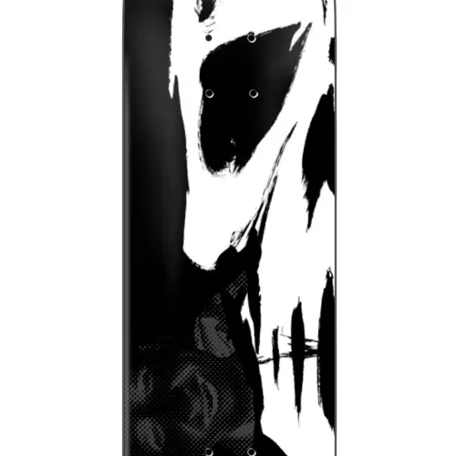 Zero Dying To Live Reissue Black White 8.5 Skateboard Deck