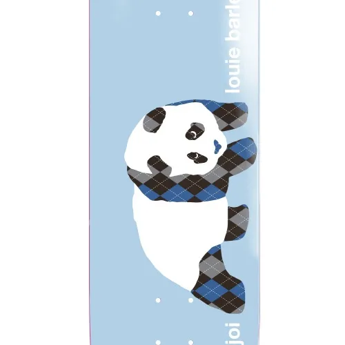 Enjoi Argyle Panda R7 Louie Barletta 8.25 Skateboard Deck
