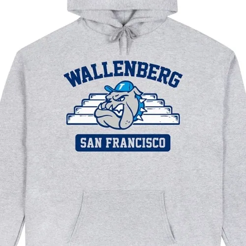 Thrasher Wallenberg Grey Hoodie