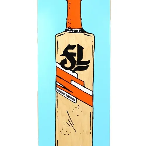 Folklore Fibre Tech Lite Cricket Bat Blue 8.25 Skateboard Deck