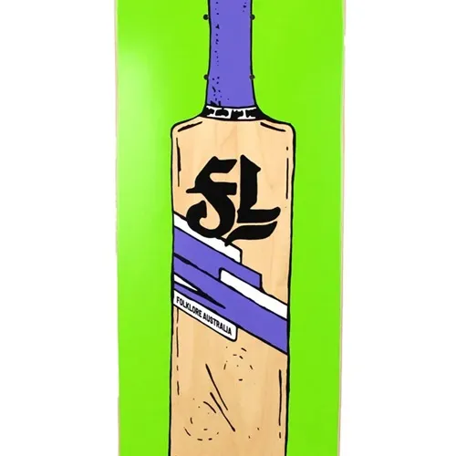 Folklore Fibre Tech Lite Cricket Bat Green 8.25 Skateboard Deck