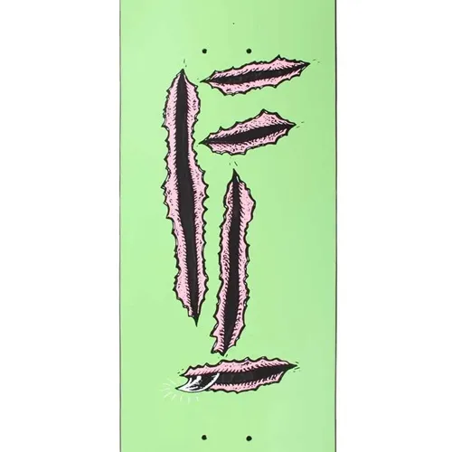 Folklore Fibre Tech Lite Rip Green 8.375 Skateboard Deck