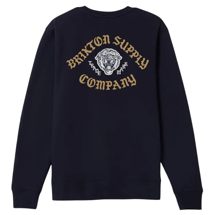 Brixton Morado Navy Crew Jumper