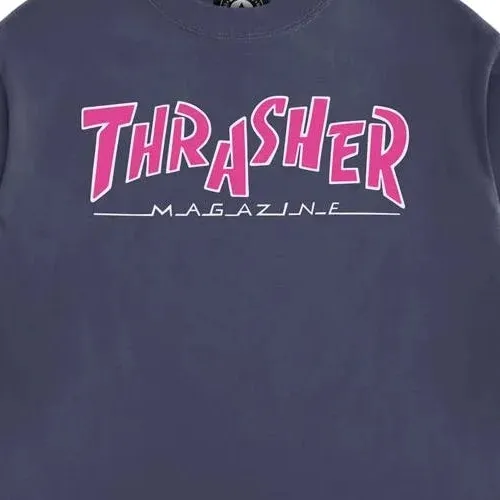 Thrasher Parra Mag Vintage Navy T-Shirt