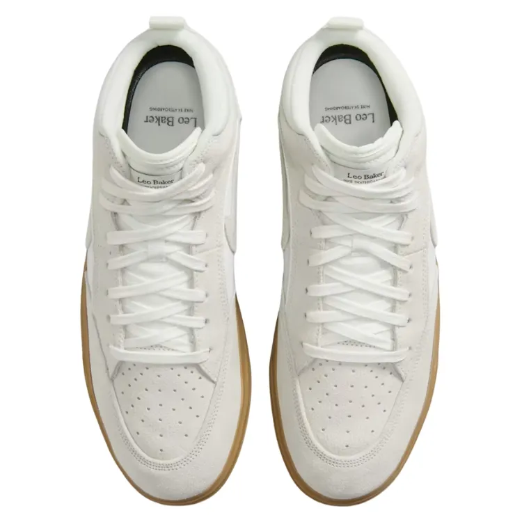 Nike SB React Leo Sail Gum Sail Mens Skate Shoes