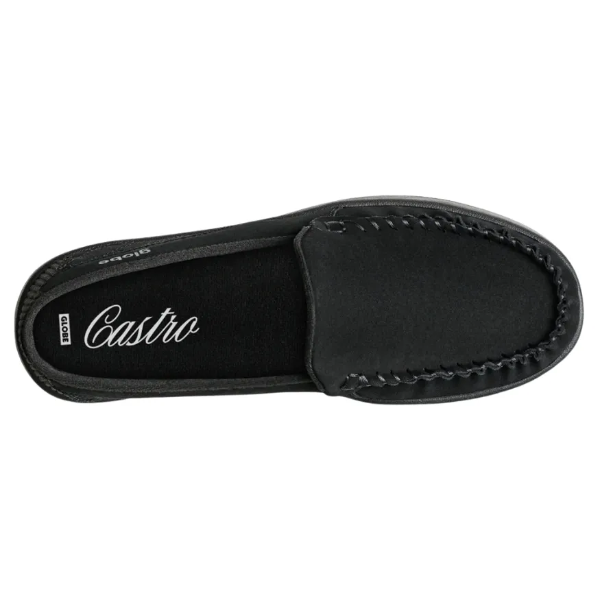 Globe Castro Black Suede Mens Skate Shoes