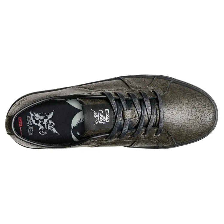 Globe Surplus Black Distress Bauer Mens Skate Shoes