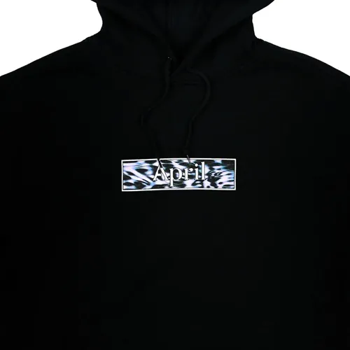 April Liquid Black Hoodie