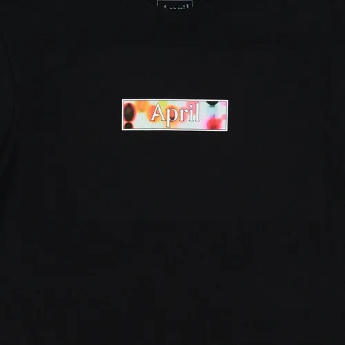 April Genes Black T-Shirt
