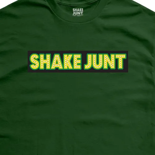 Shake Junt Stretch Sticker Green T-Shirt