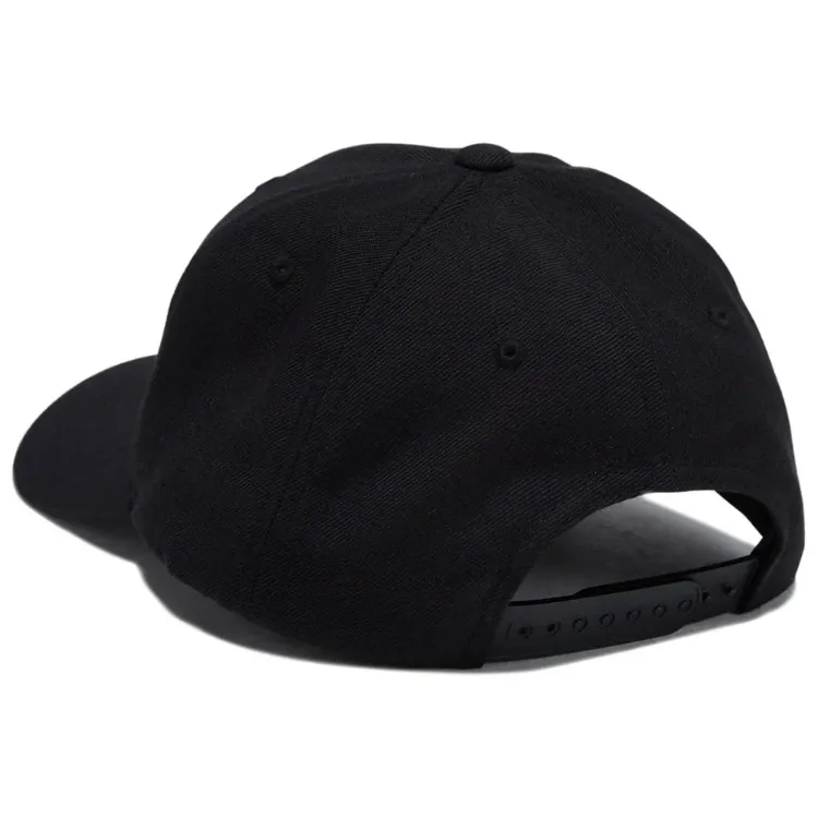 Shake Junt Stretch Logo Black Snapback Hat