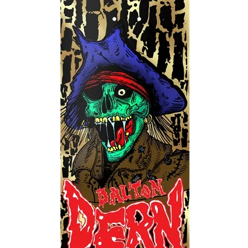 Heroin Dalton Dern KO2 Pirate 8.75 Skateboard Deck