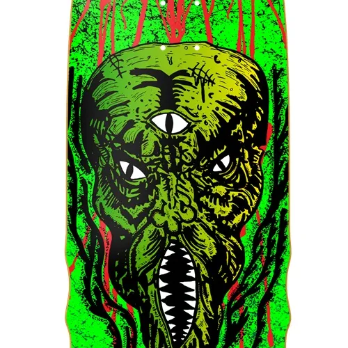 Heroin Swampy KO2 Slime Face 10.6 Skateboard Deck