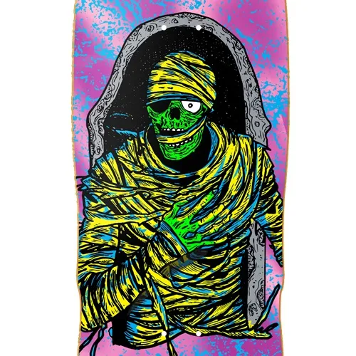 Heroin Dead Dave KO2 Mummy 10.125 Skateboard Deck