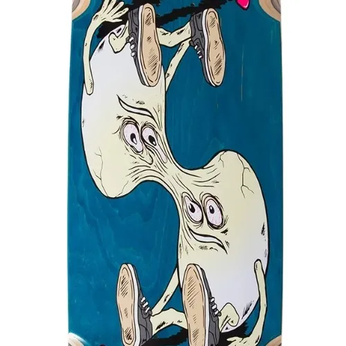 Heroin Merged Tall Boy Blue 10.25 Skateboard Deck