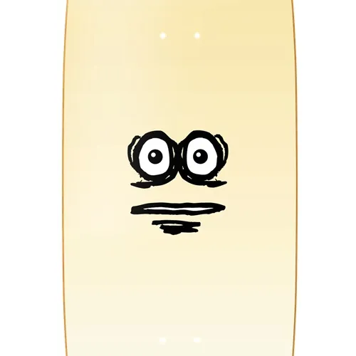 Heroin Wide Boy Face 10.75 Skateboard Deck