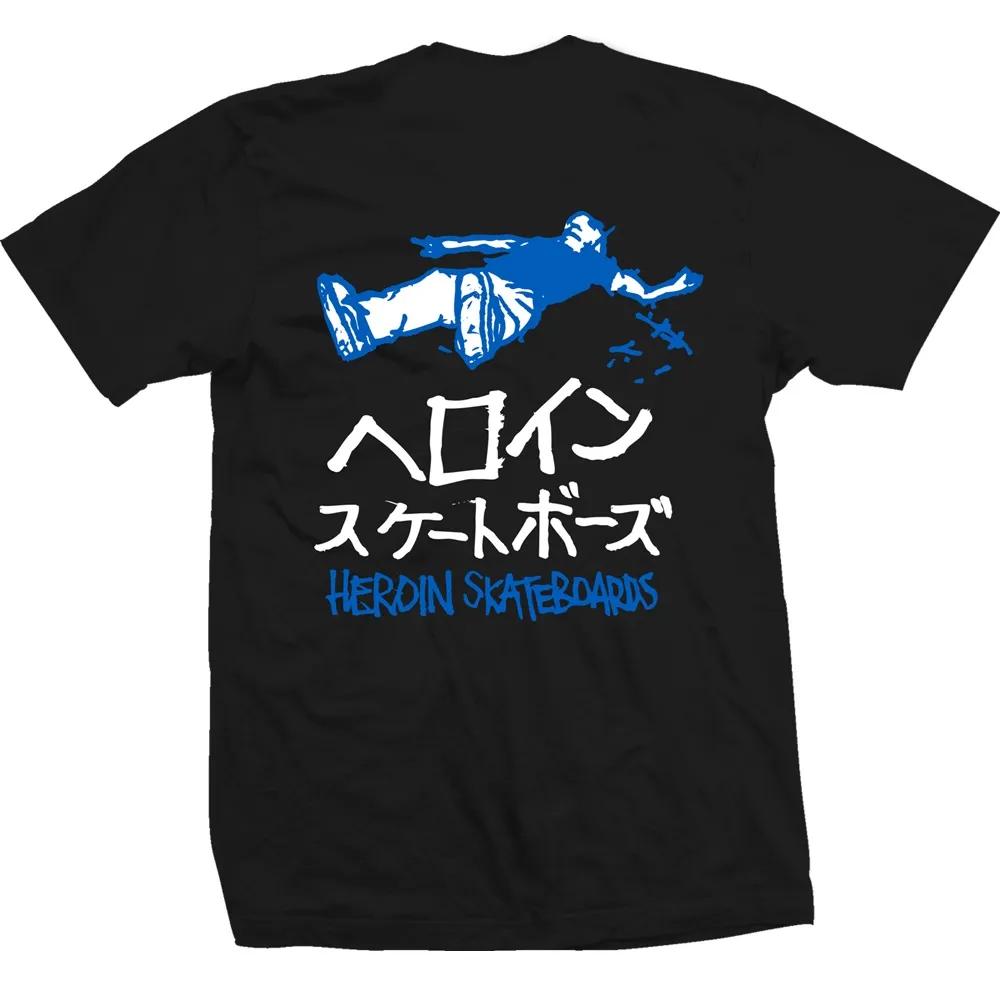 Heroin Good Shit Japan Black T-Shirt