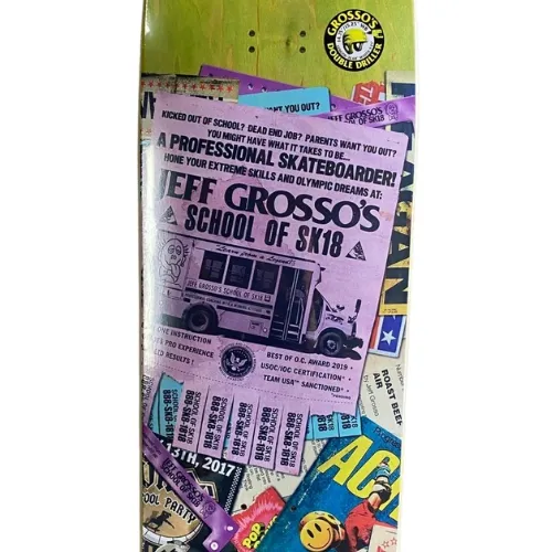 Anti Hero School SK18 Grosso Green 9.2 Skateboard Deck