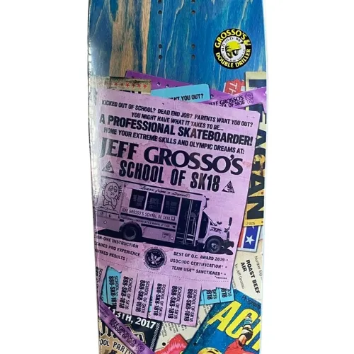Anti Hero School SK18 Grosso Blue 9.2 Skateboard Deck