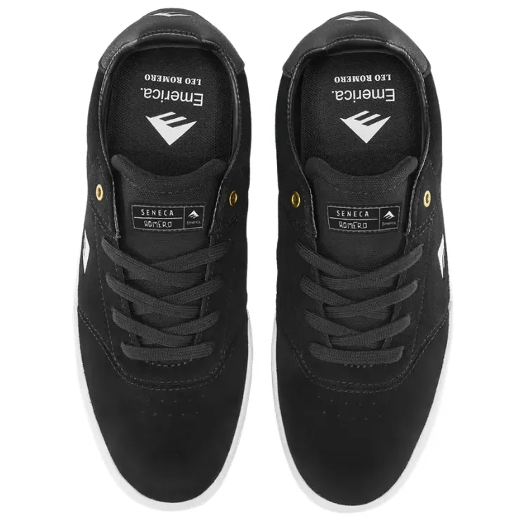 Emerica Seneca Black Mens Skate Shoes