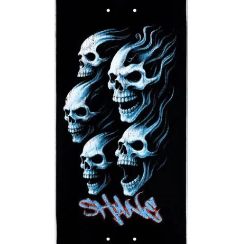 April Shane O'Neill Dead Black Dip 8.25 Skateboard Deck Slight Scuffed
