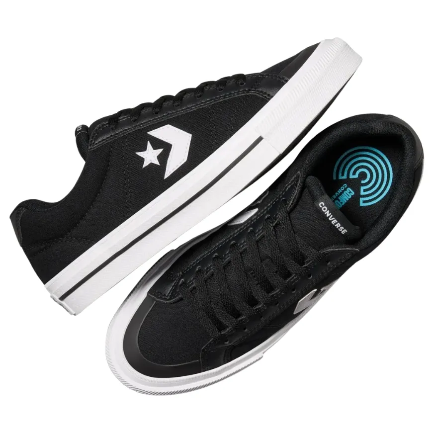 Converse Sport Casual Low Top Black White Shoes