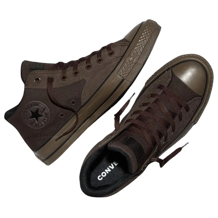Converse Chuck Taylor All Star Malden Street Mid Suede Fresh Brew Black Gum Shoes