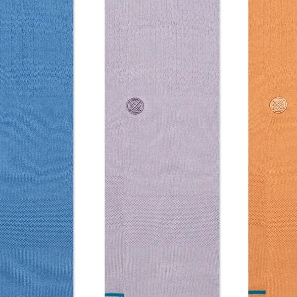 Stance Icon 3 Pack Capri Blue Large Mens Socks