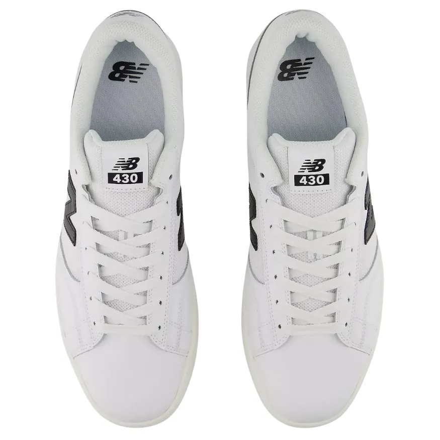 New Balance NM430FWG White Black Mens Skate Shoes
